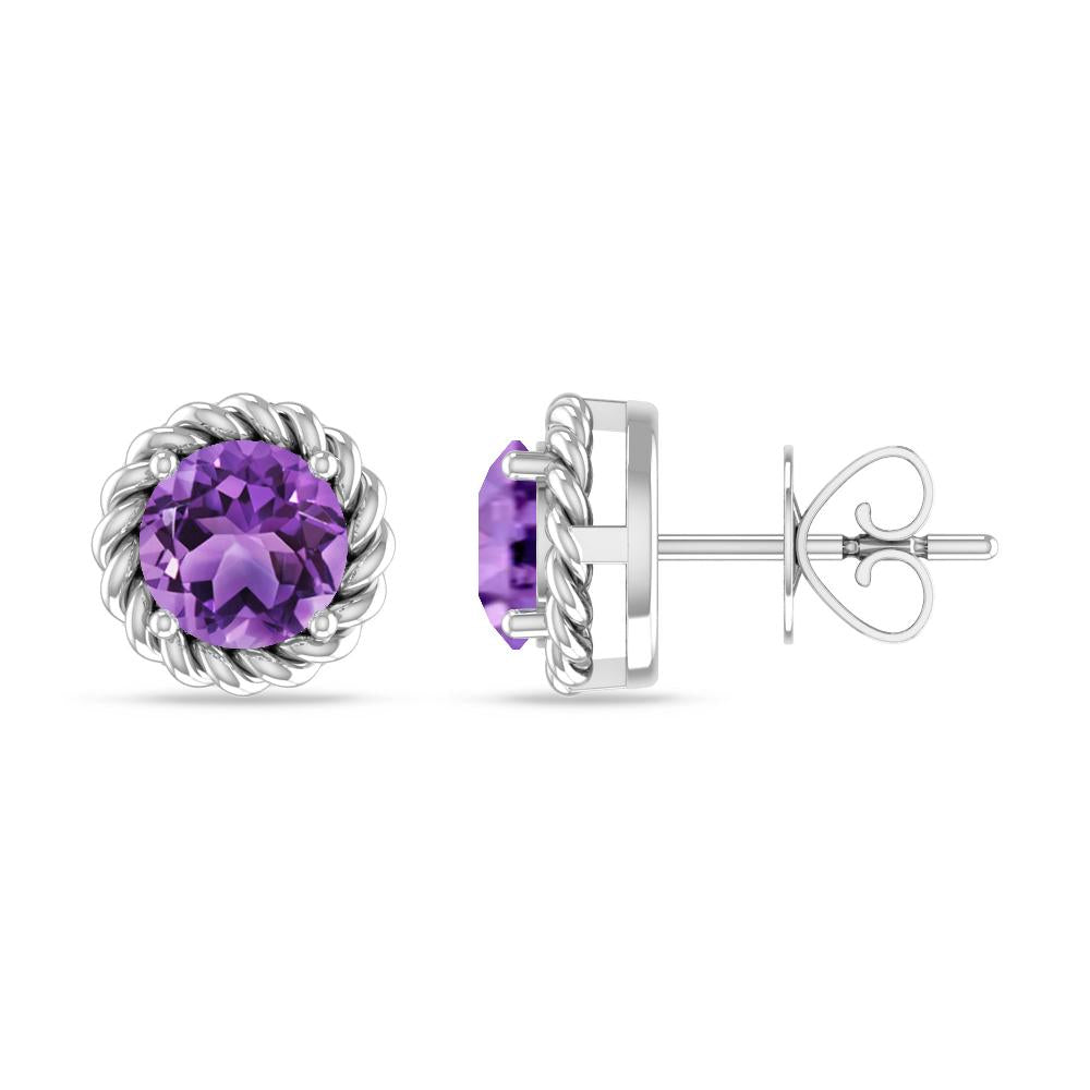 White Gold - Amethyst