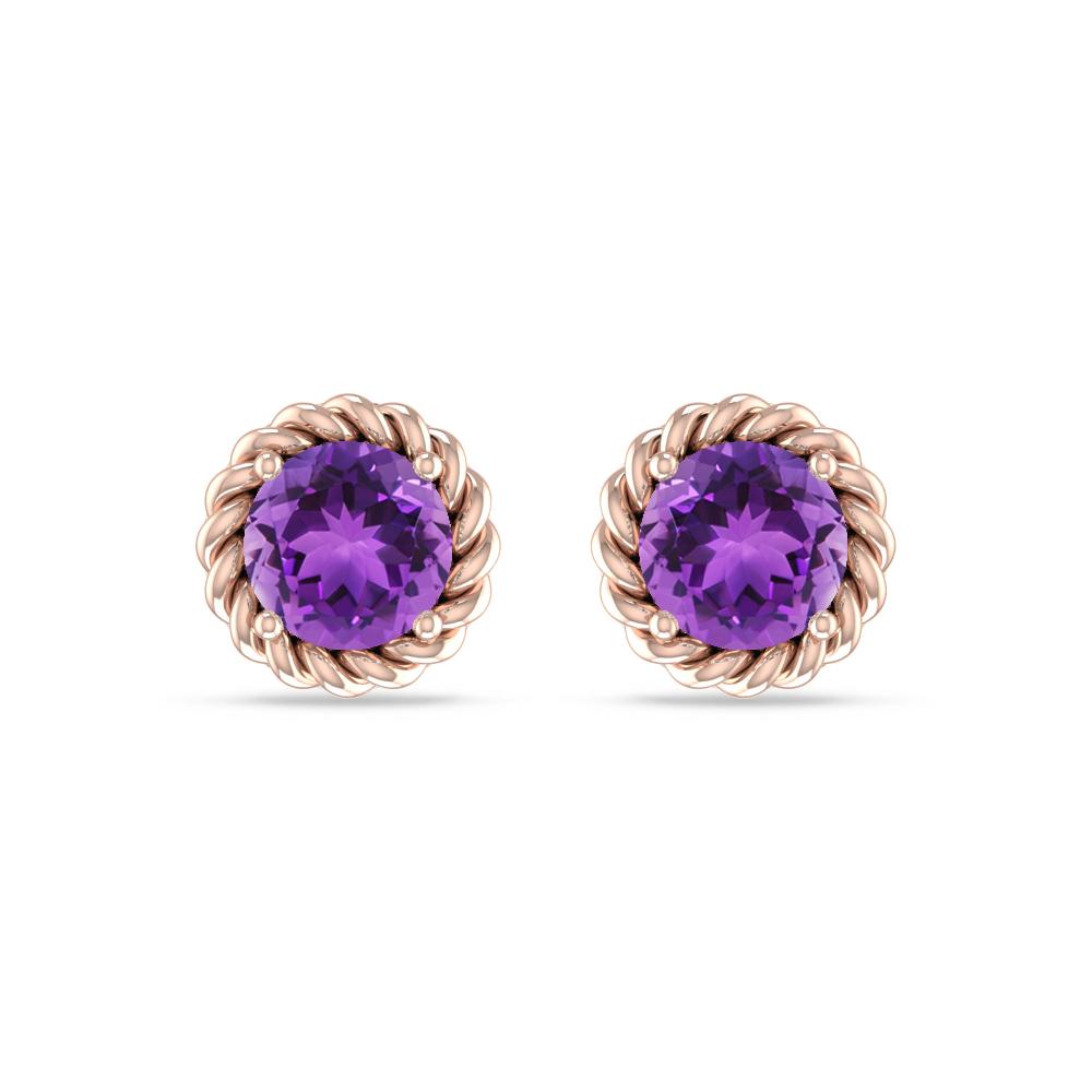 Rose Gold - Amethyst