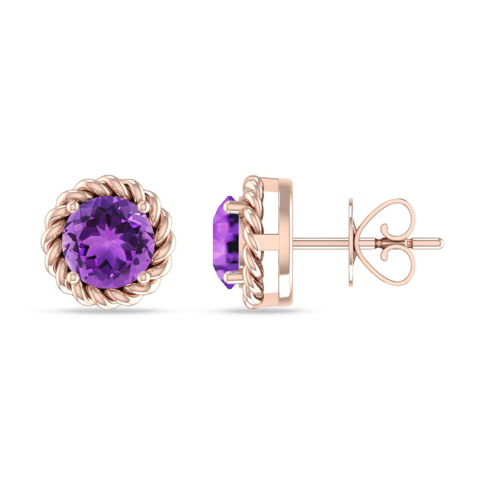 Rose Gold - Amethyst