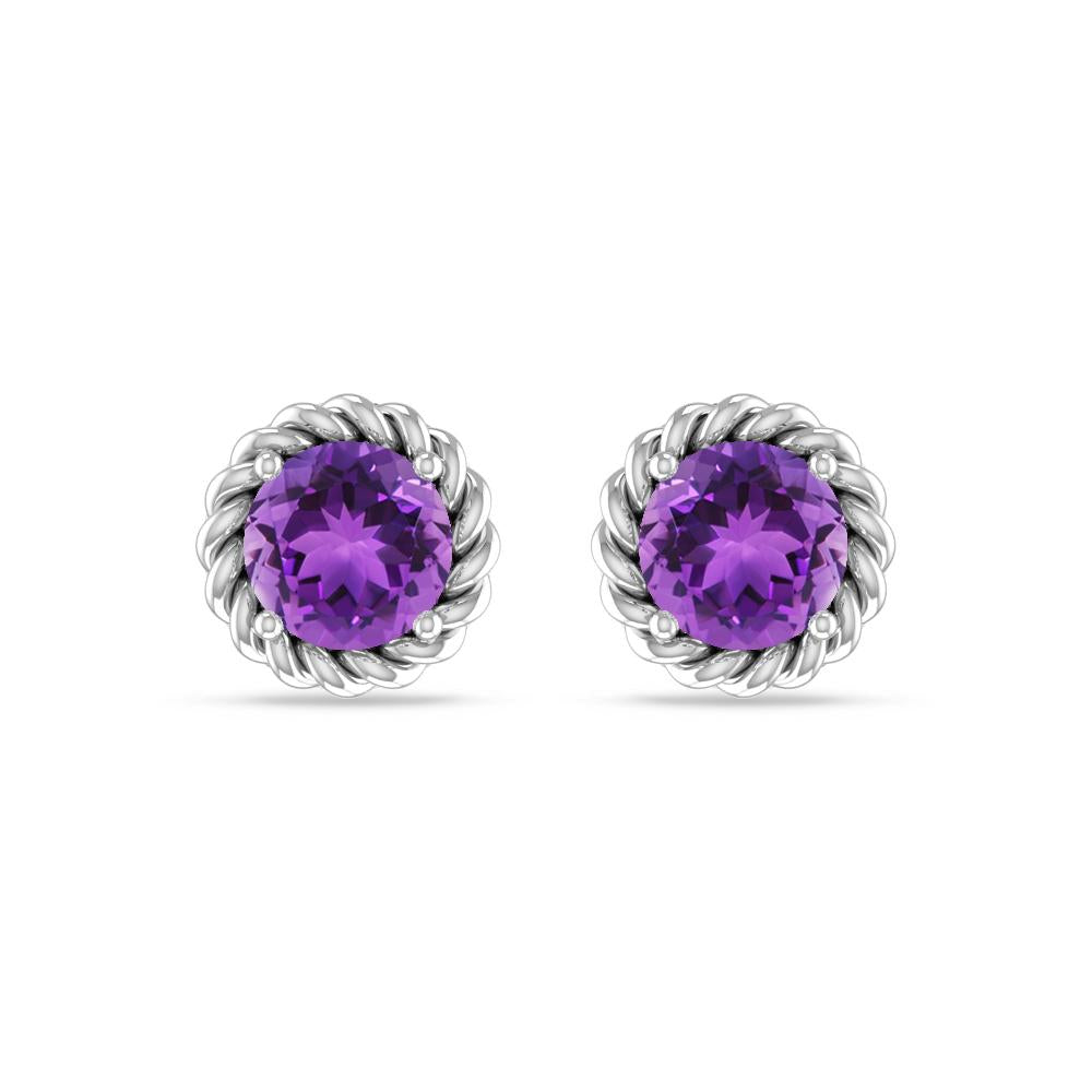 White Gold - Amethyst