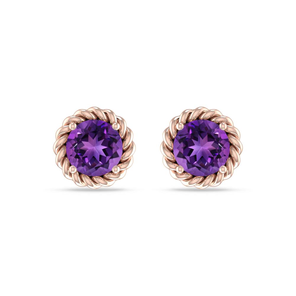 Rose Gold - Amethyst