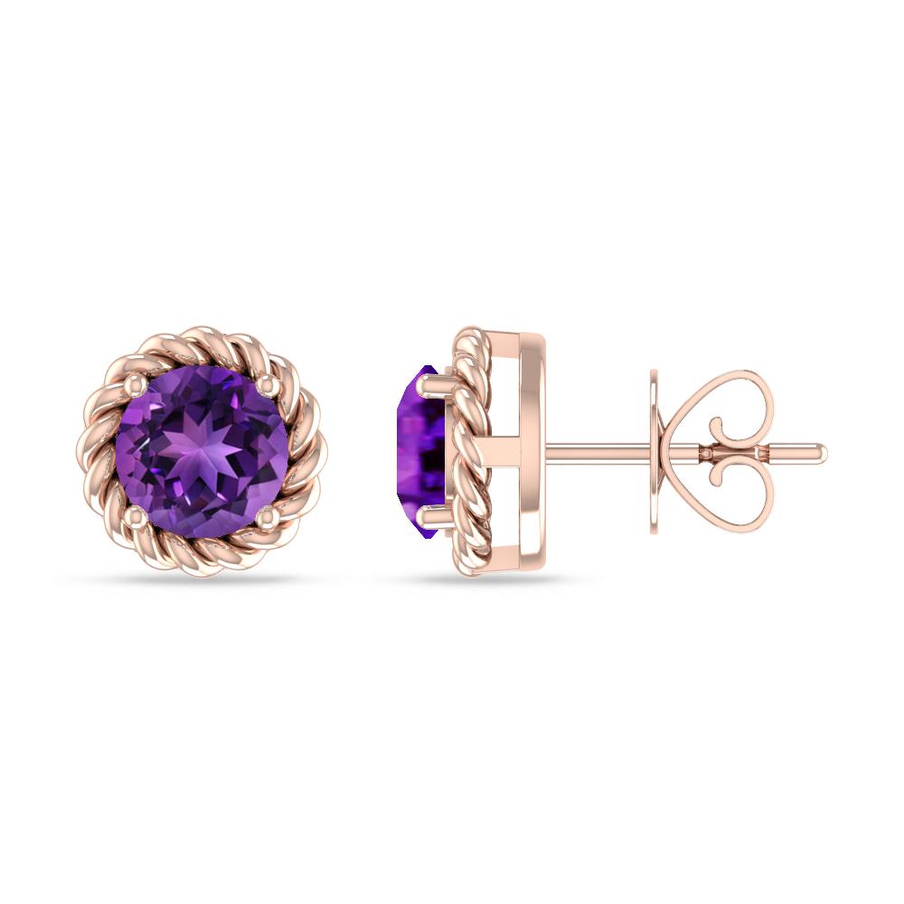 Rose Gold - Amethyst
