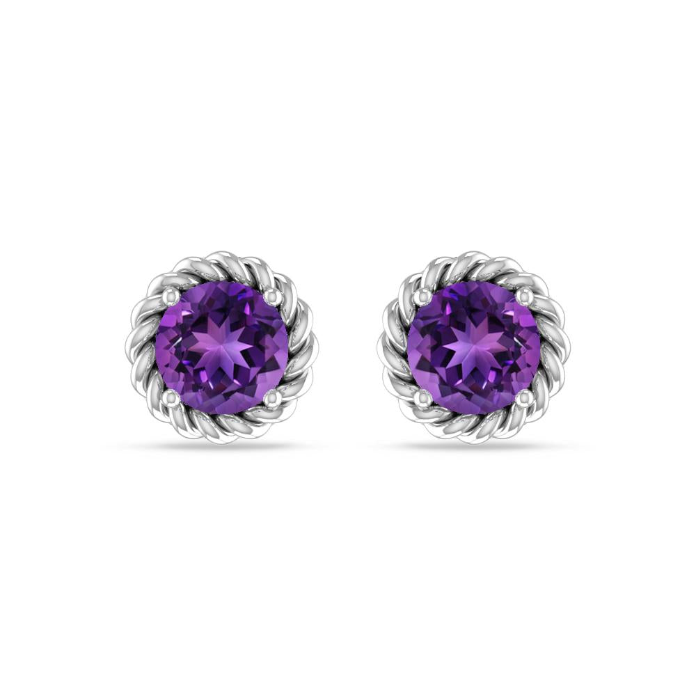 White Gold - Amethyst