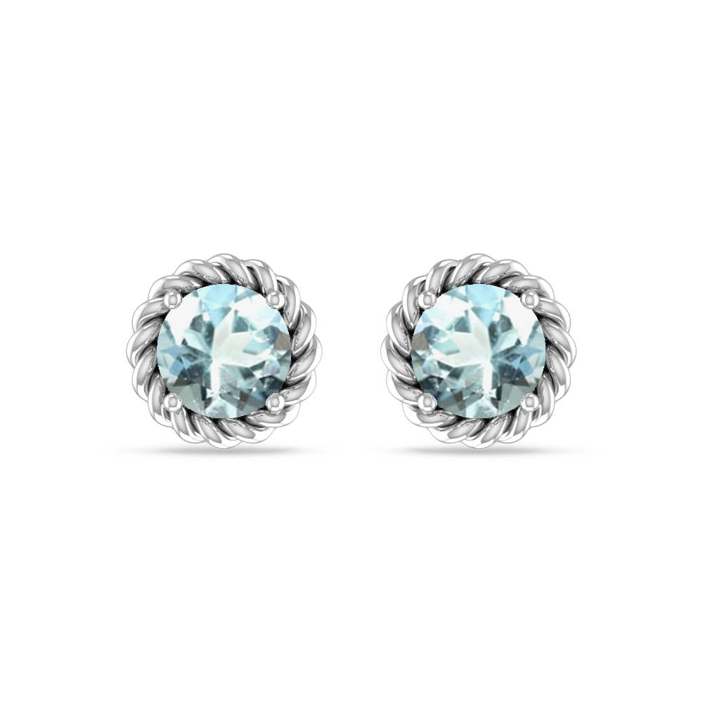 White Gold - Aquamarine