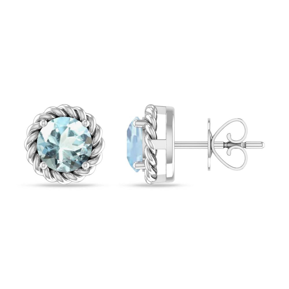 White Gold - Aquamarine