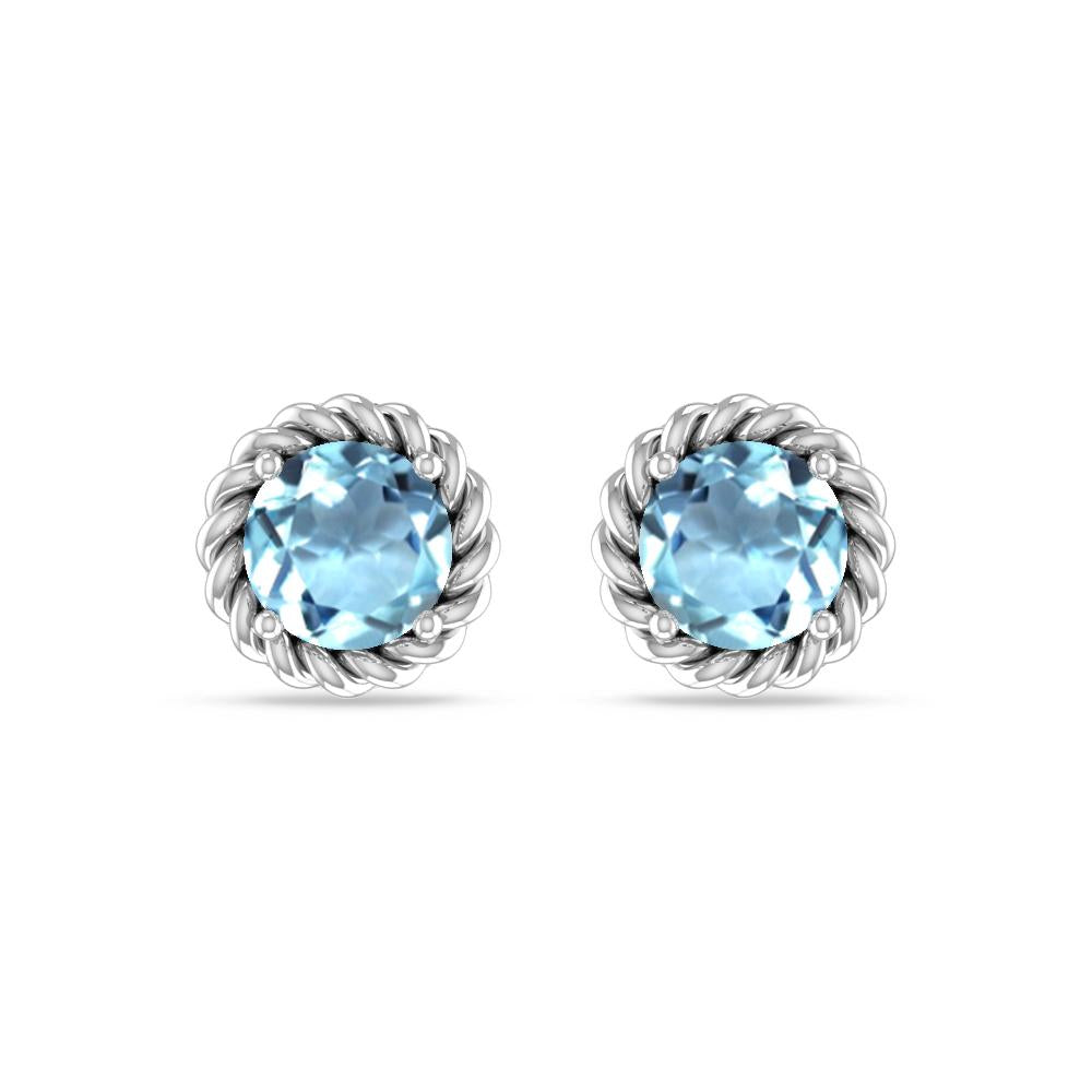 White Gold - Aquamarine