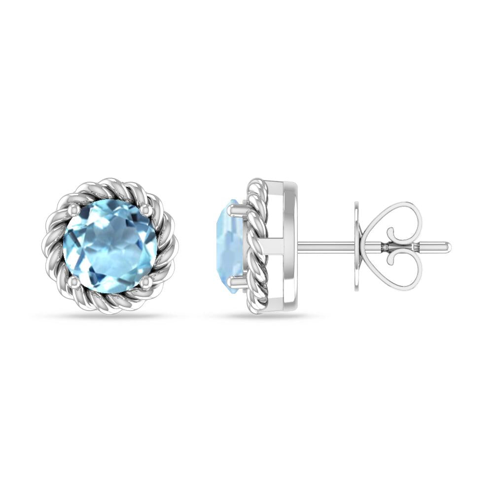 White Gold - Aquamarine