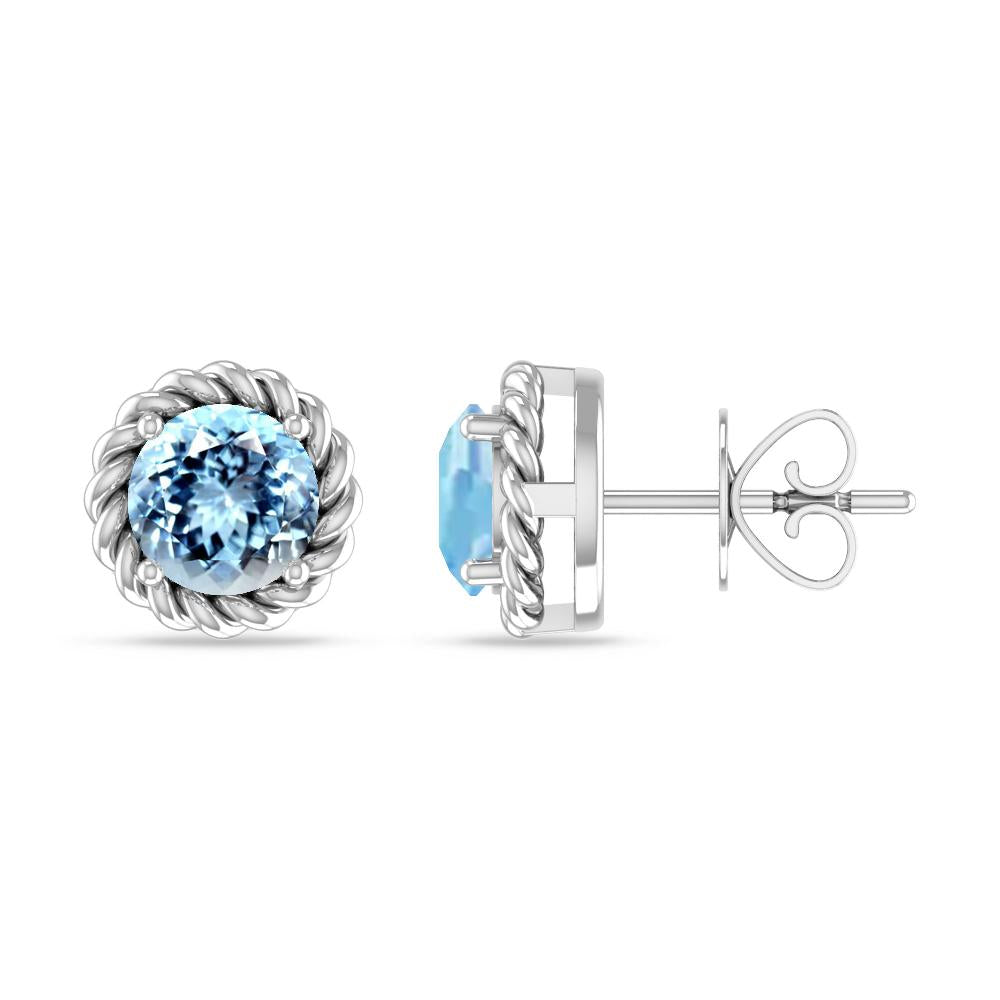 White Gold - Aquamarine