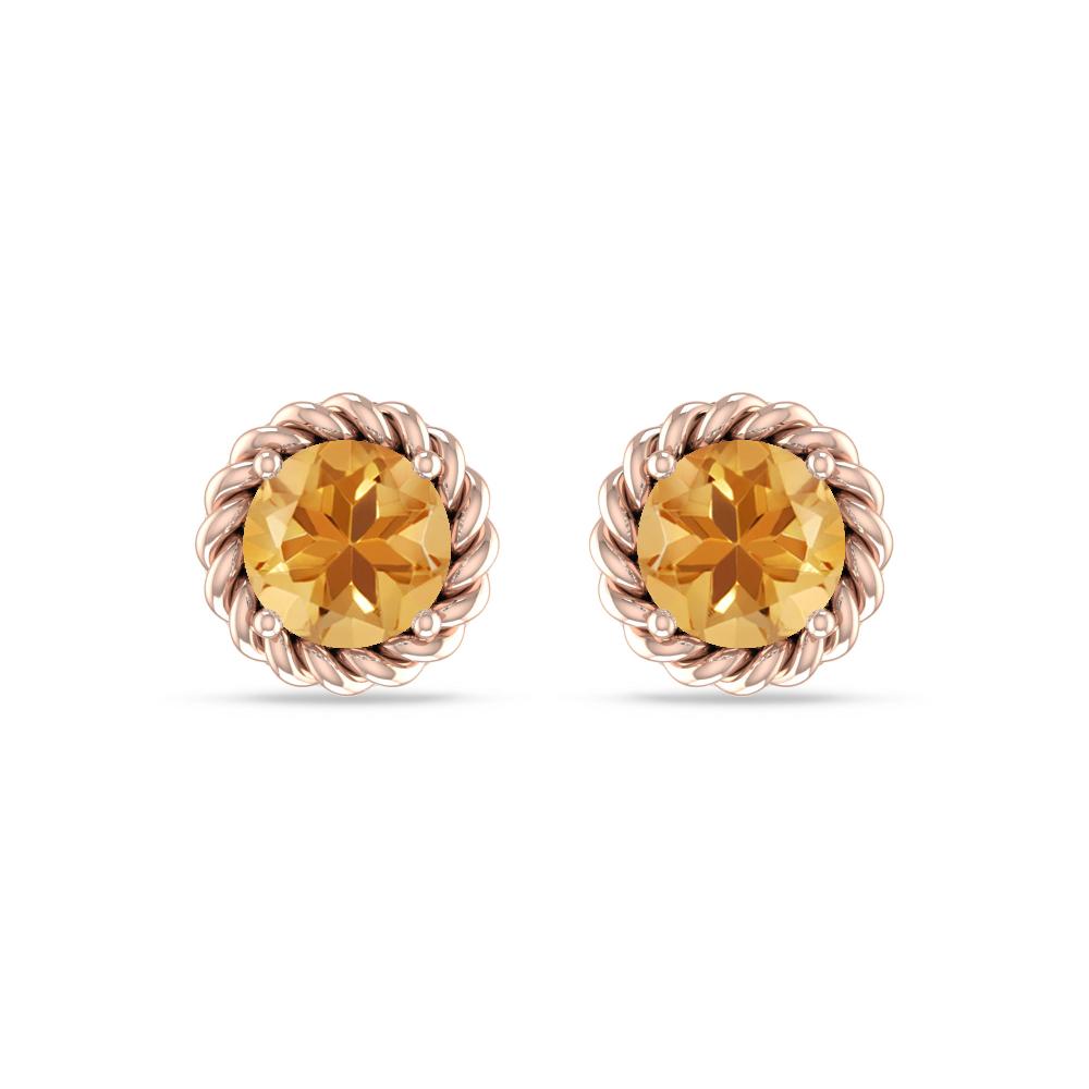 Rose Gold - Citrine