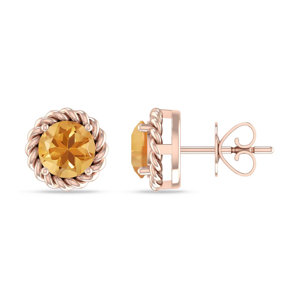 Rose Gold - Citrine