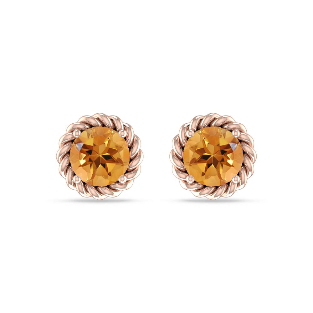 Rose Gold - Citrine
