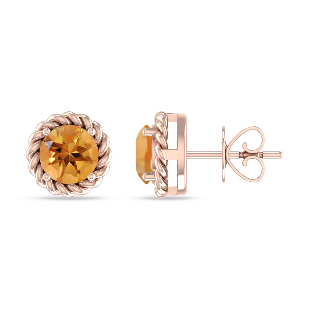 Rose Gold - Citrine