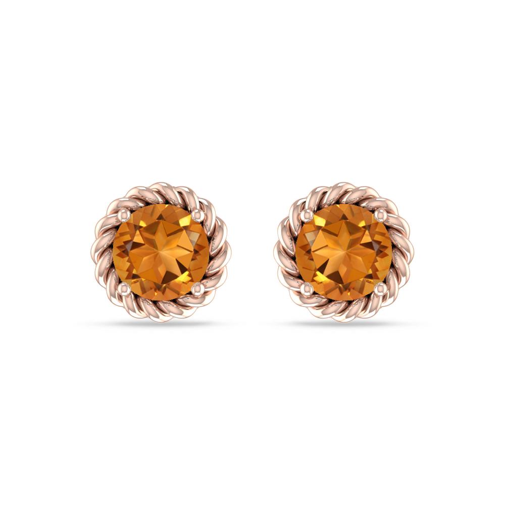 Rose Gold - Citrine