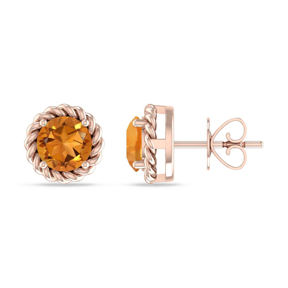 Rose Gold - Citrine