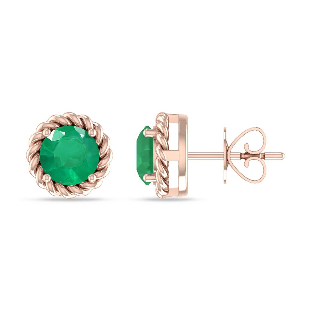 Rose Gold - Emerald