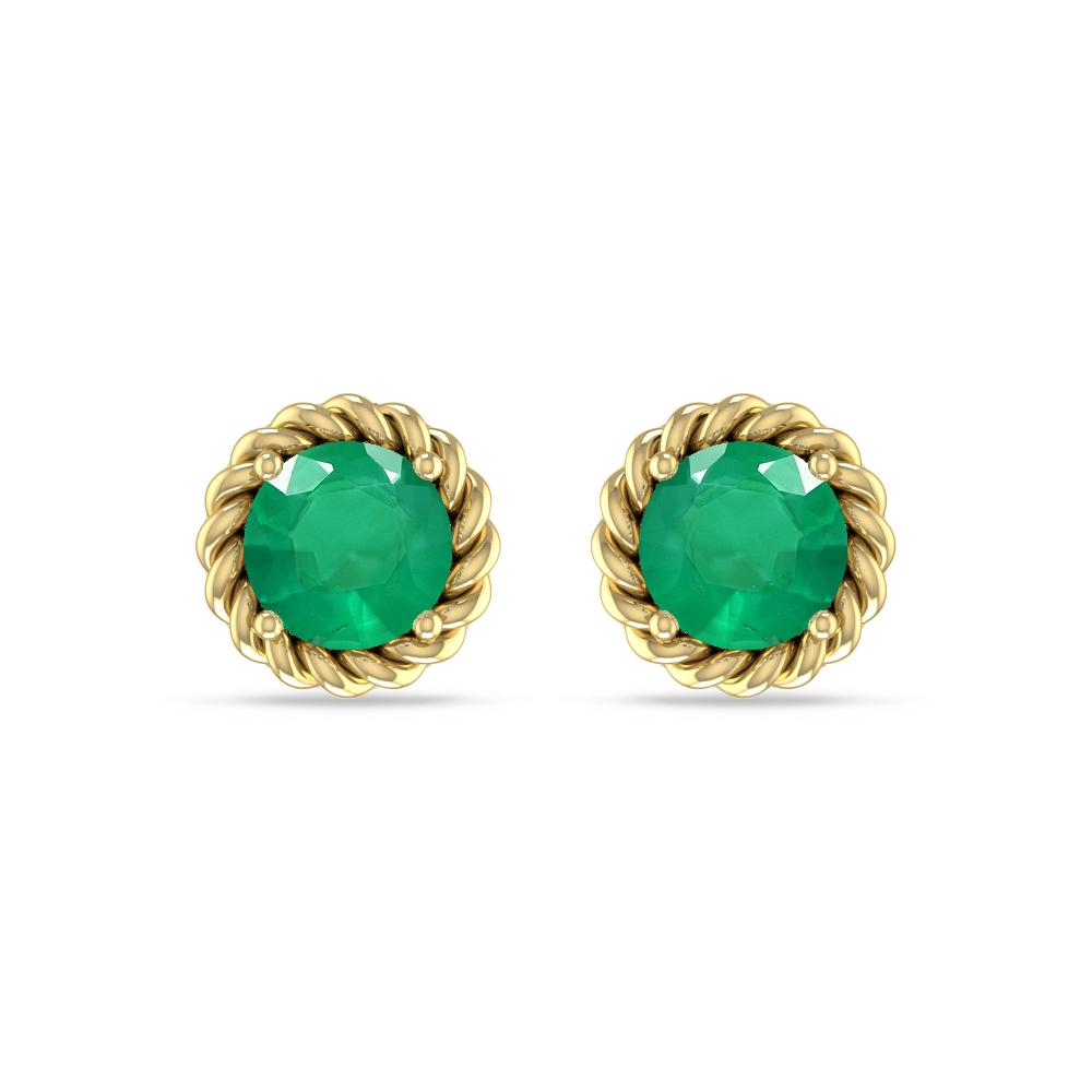 Yellow Gold - Emerald