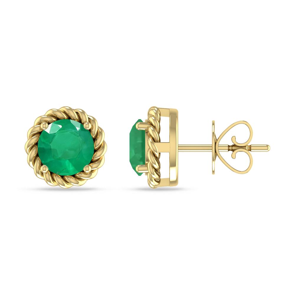 Yellow Gold - Emerald