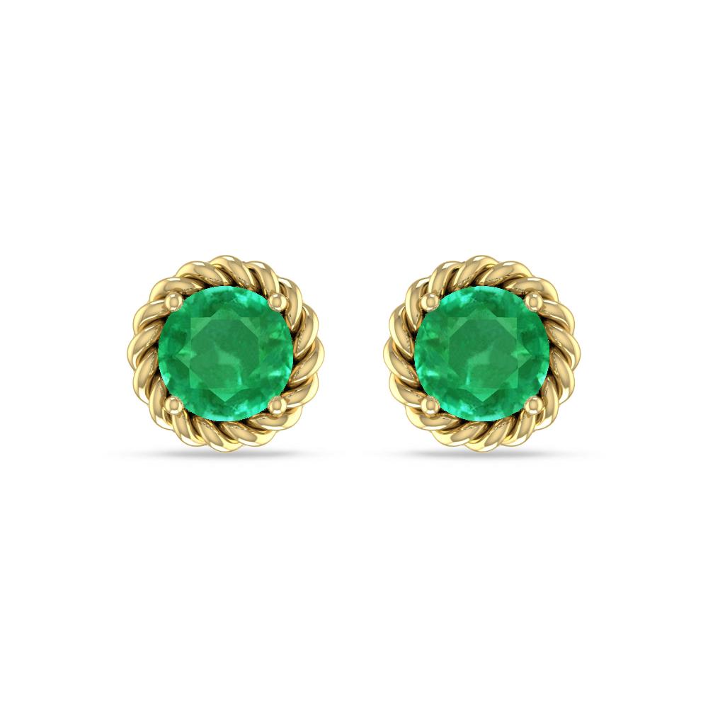 Yellow Gold - Emerald