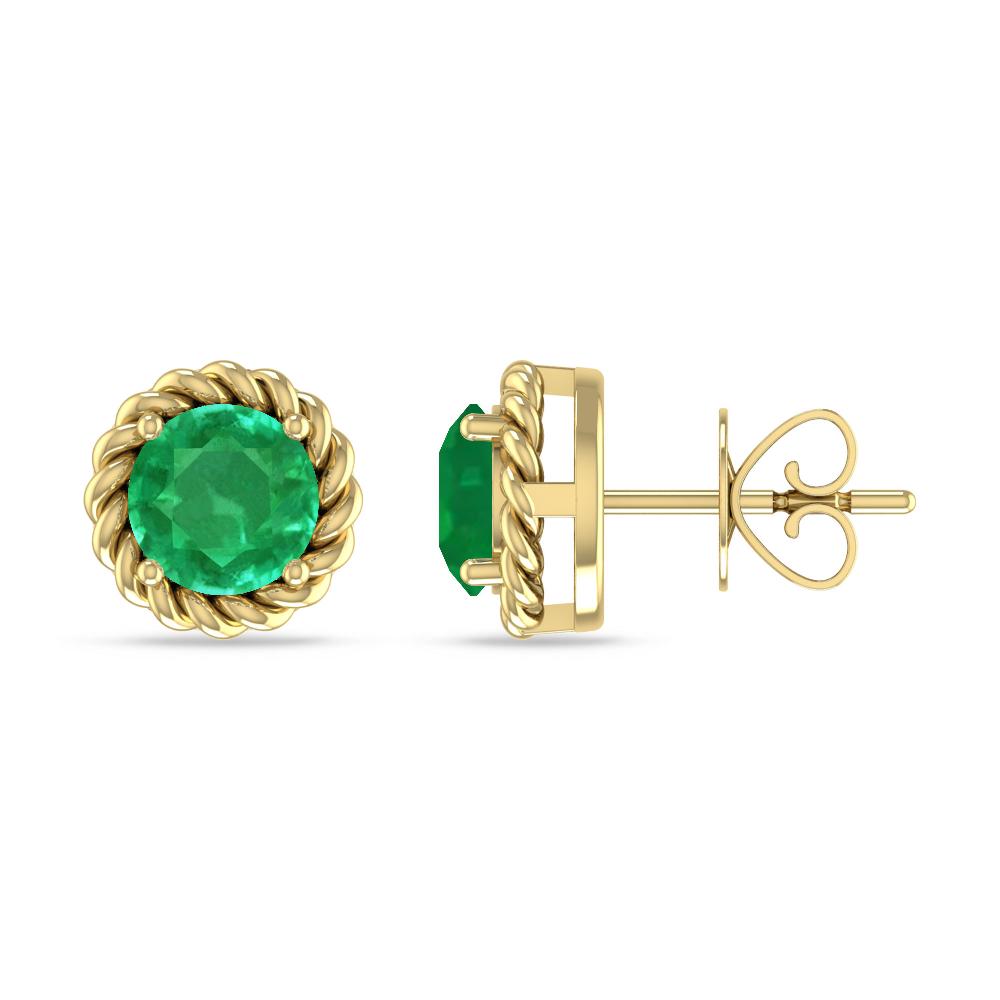 Yellow Gold - Emerald