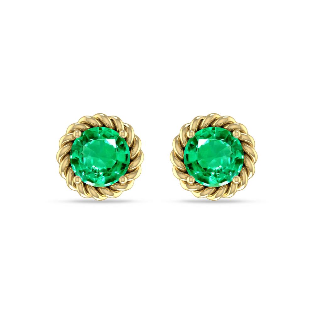 Yellow Gold - Emerald
