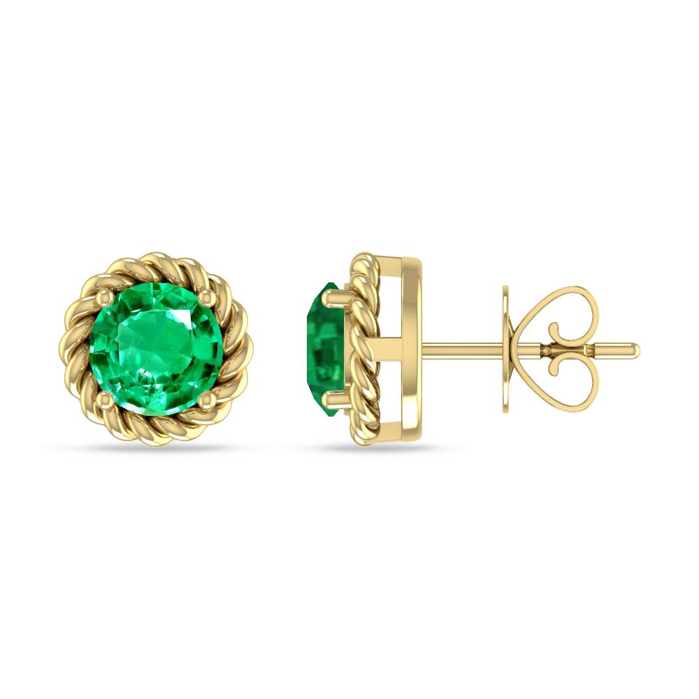 Yellow Gold - Emerald