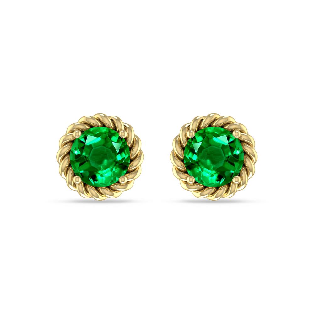 Yellow Gold - Emerald
