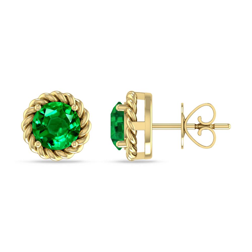 Yellow Gold - Emerald