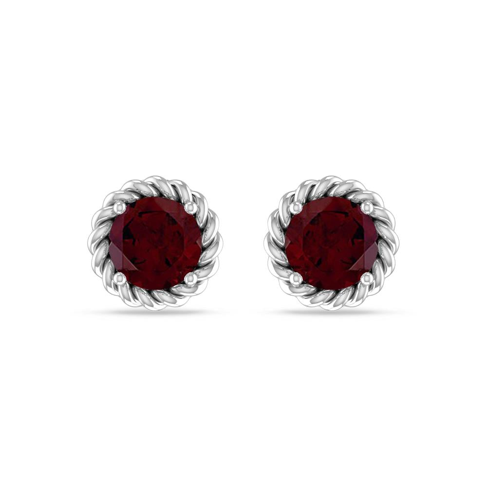 White Gold - Garnet