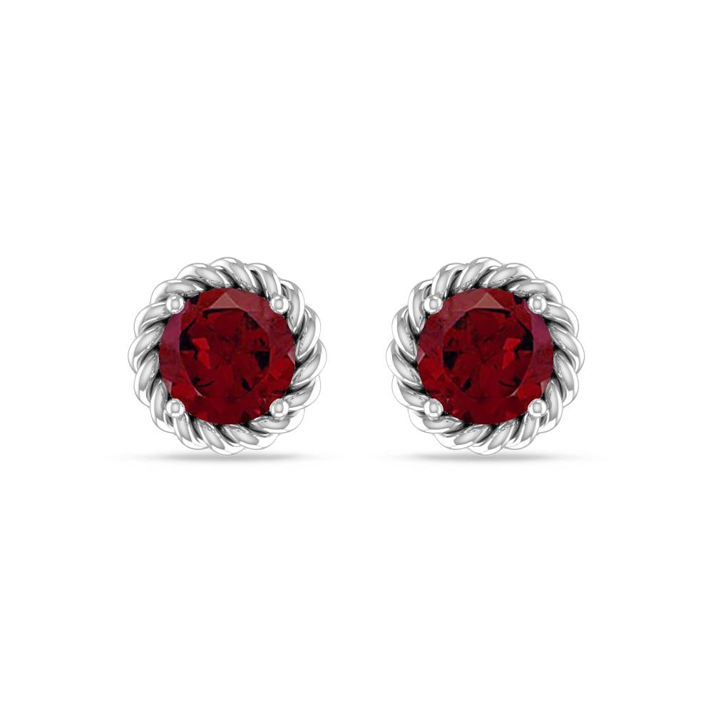 White Gold - Garnet