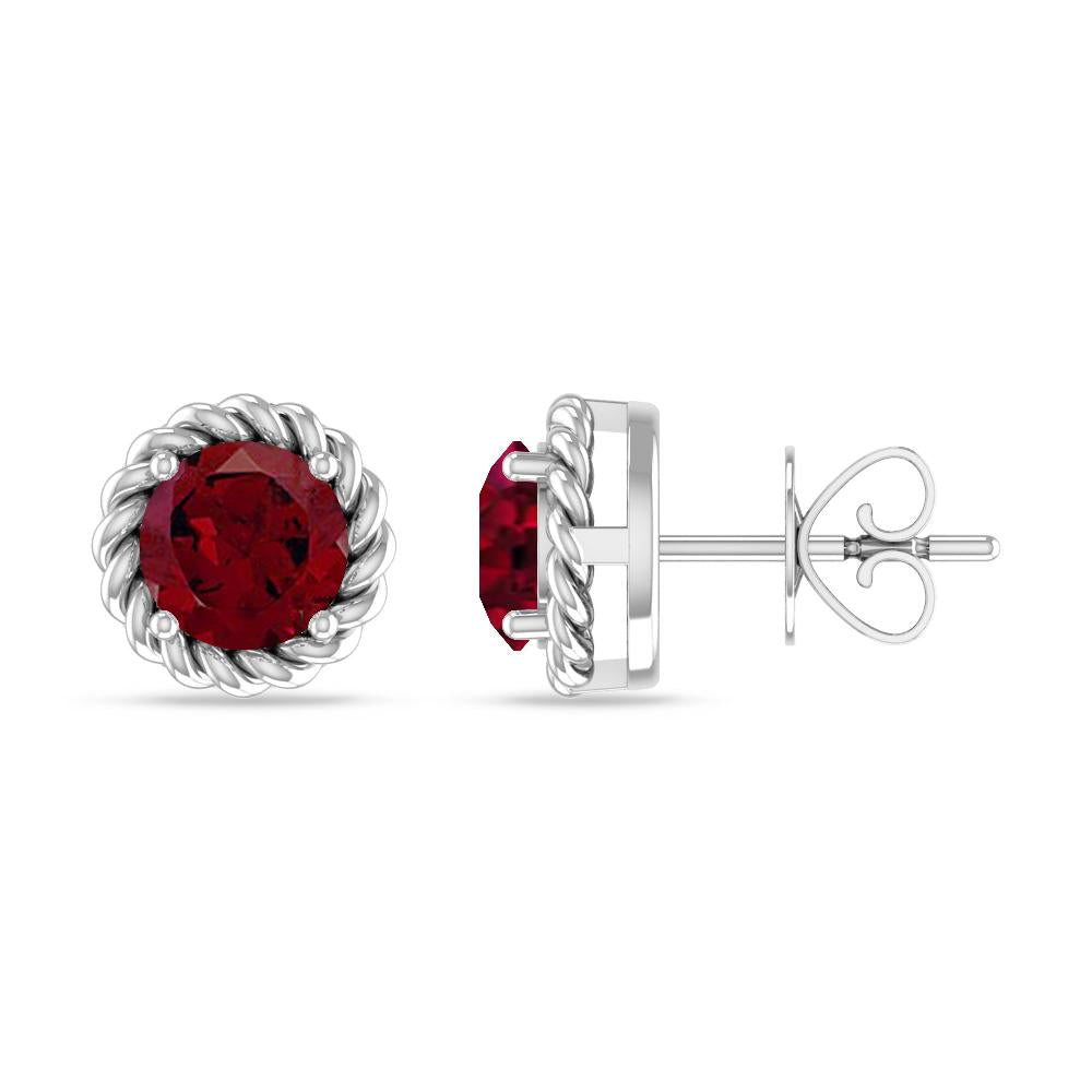 White Gold - Garnet