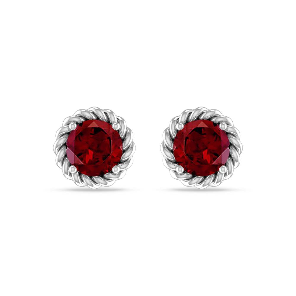White Gold - Garnet
