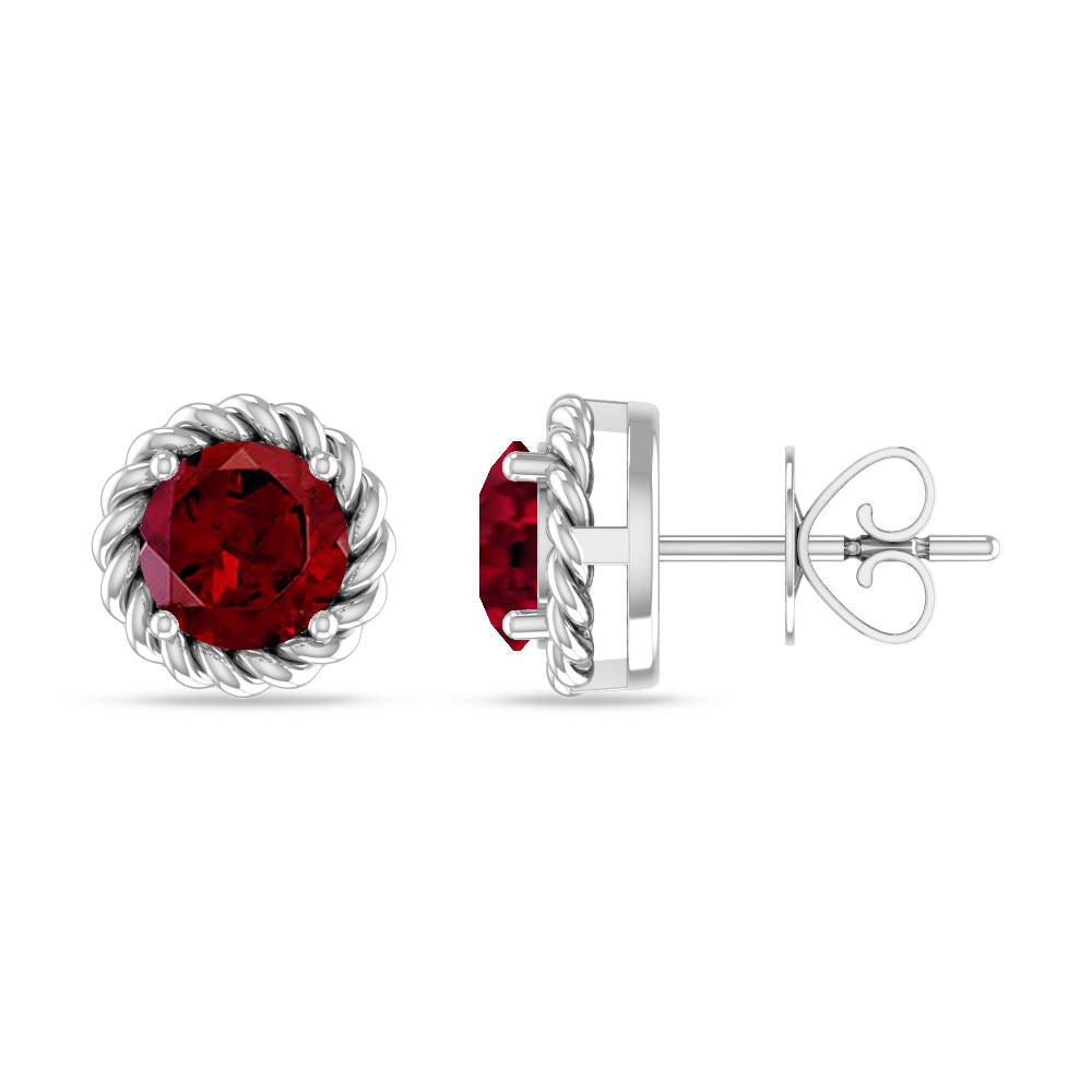 White Gold - Garnet