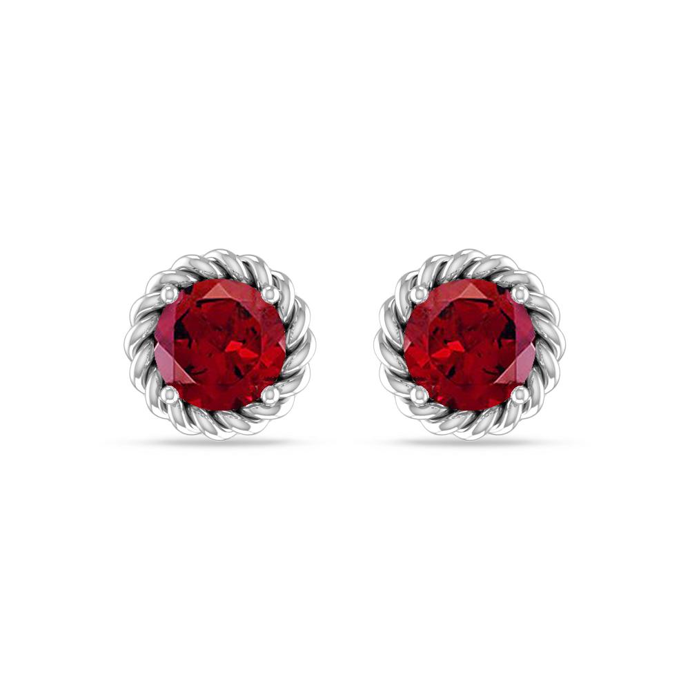 White Gold - Garnet
