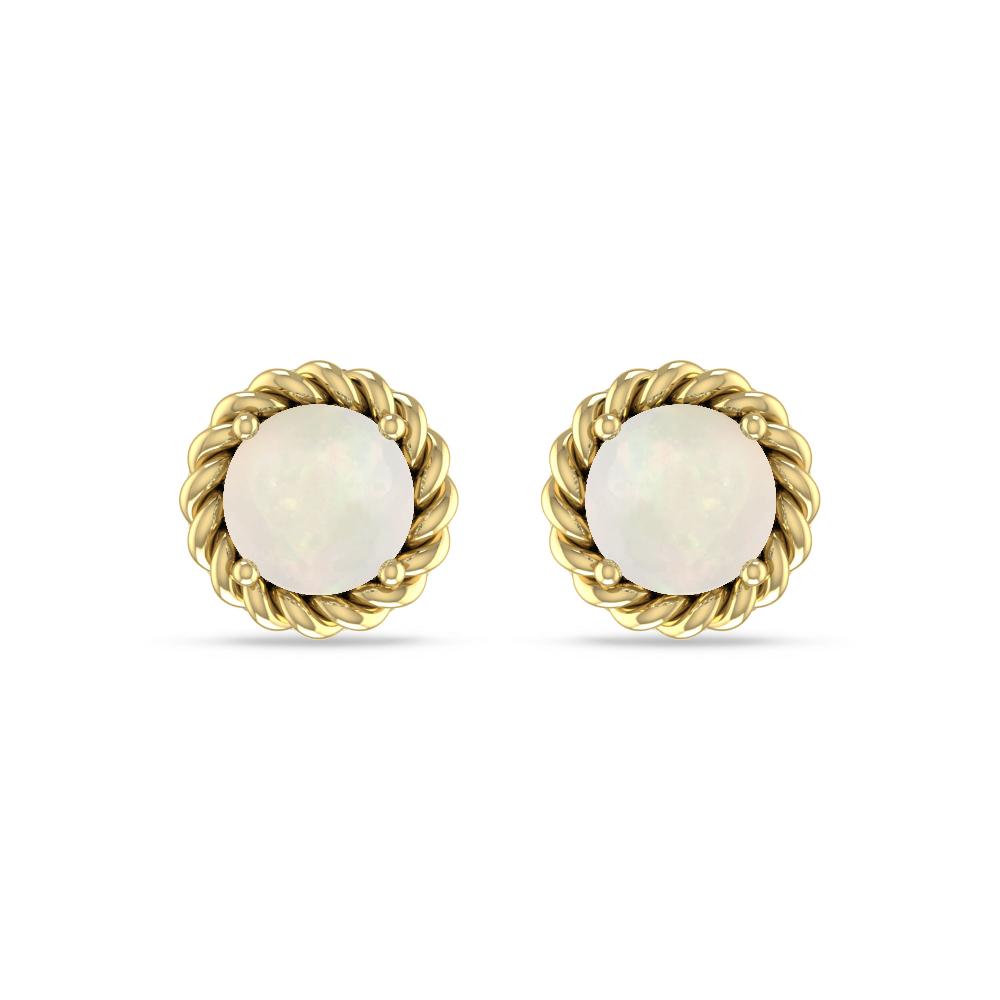 Yellow Gold - Opal