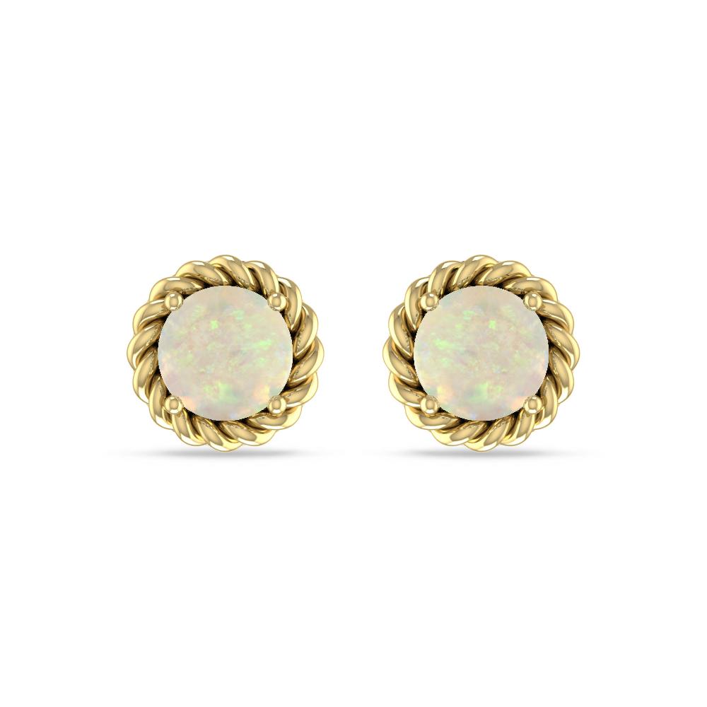 Yellow Gold - Opal