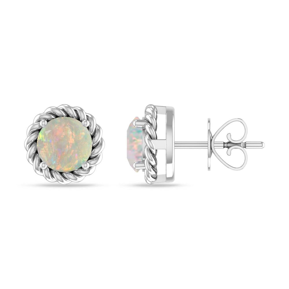 White Gold - Opal