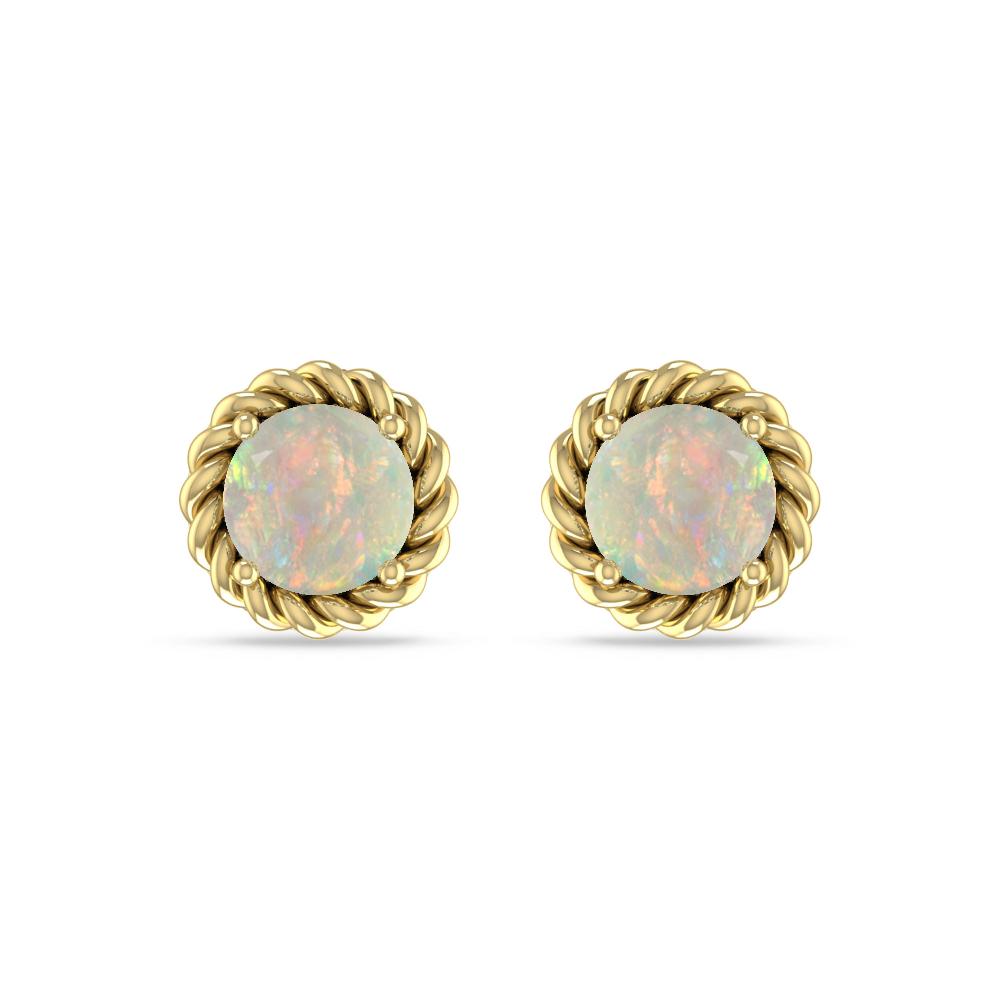 Yellow Gold - Opal