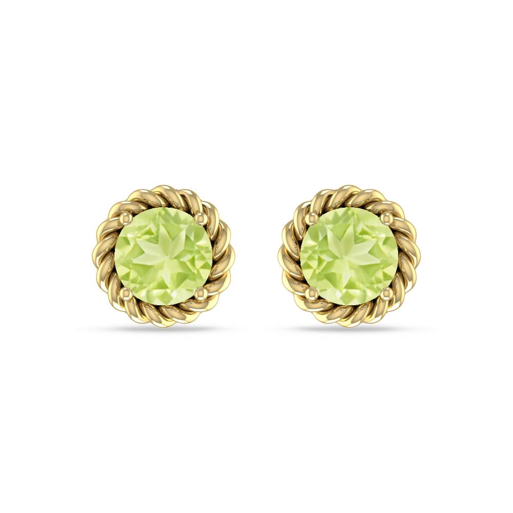 Yellow Gold - Peridot