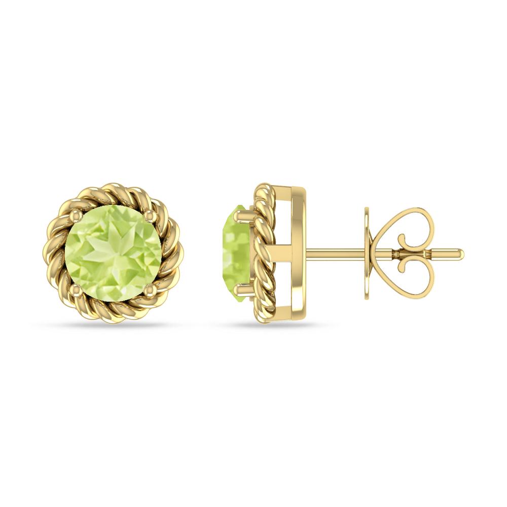 Yellow Gold - Peridot