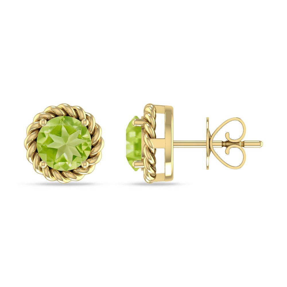 Yellow Gold - Peridot
