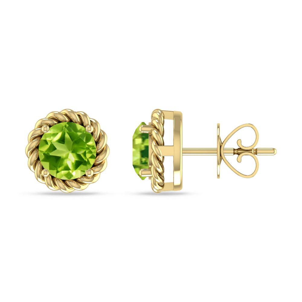 Yellow Gold - Peridot