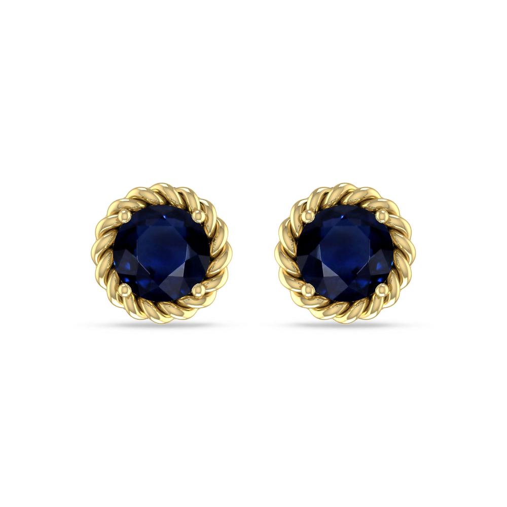 Yellow Gold - Sapphire
