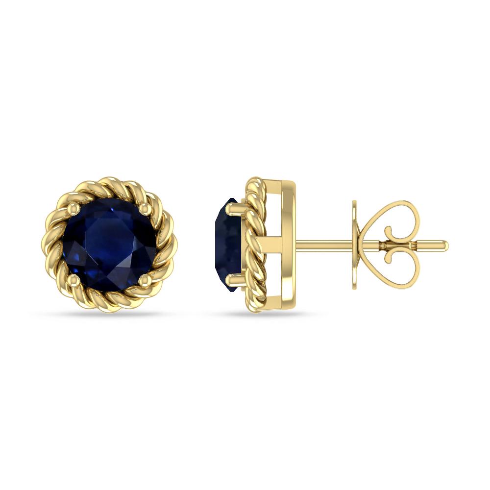Yellow Gold - Sapphire