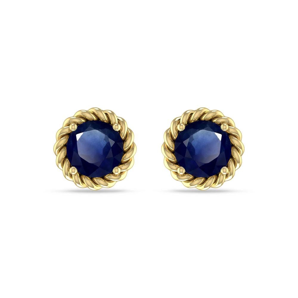 Yellow Gold - Sapphire