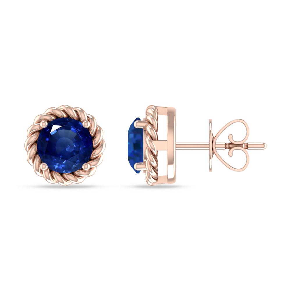 Rose Gold - Sapphire