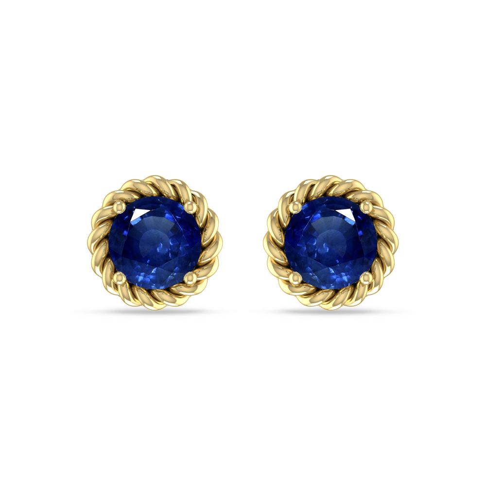 Yellow Gold - Sapphire
