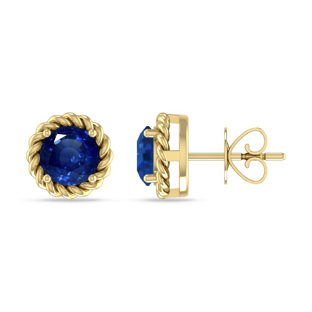 Yellow Gold - Sapphire