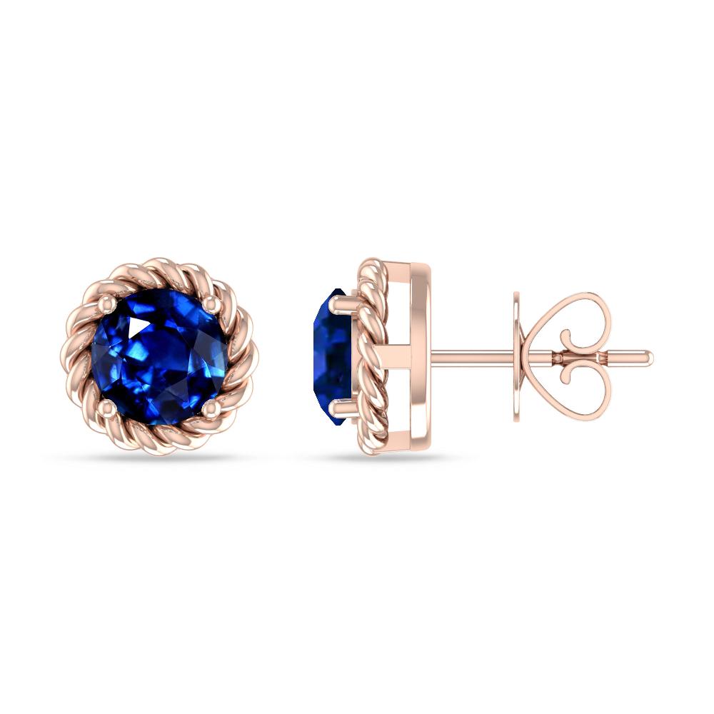 Rose Gold - Sapphire