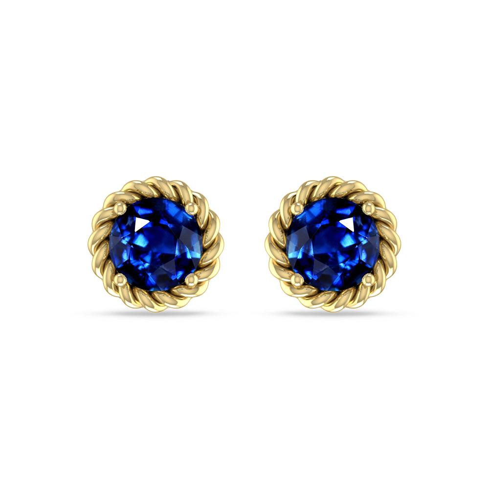 Yellow Gold - Sapphire