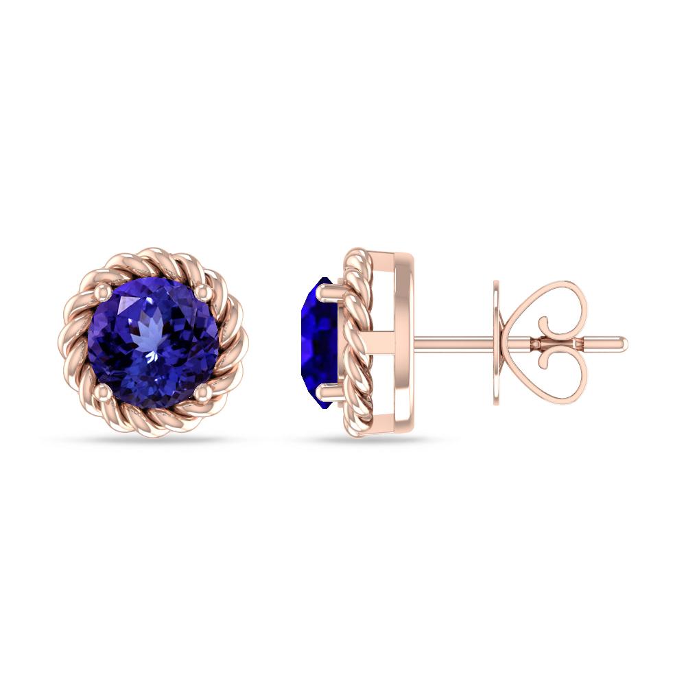 Rose Gold - Tanzanite